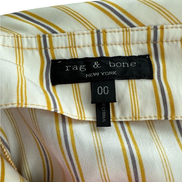 NEW Rag & Bone New York Felix Silk Midi Skirt Size 2 - Picture 6 of 7